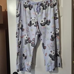 🐼 Vintage Nick & Nora capri pajama bottoms
